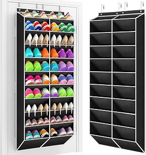Yecaye 30 Pairs Heavy Duty Over the Door Shoe Organizer